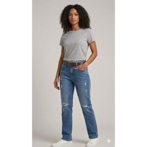 Jag Jeans Distressed Straight Size 10
